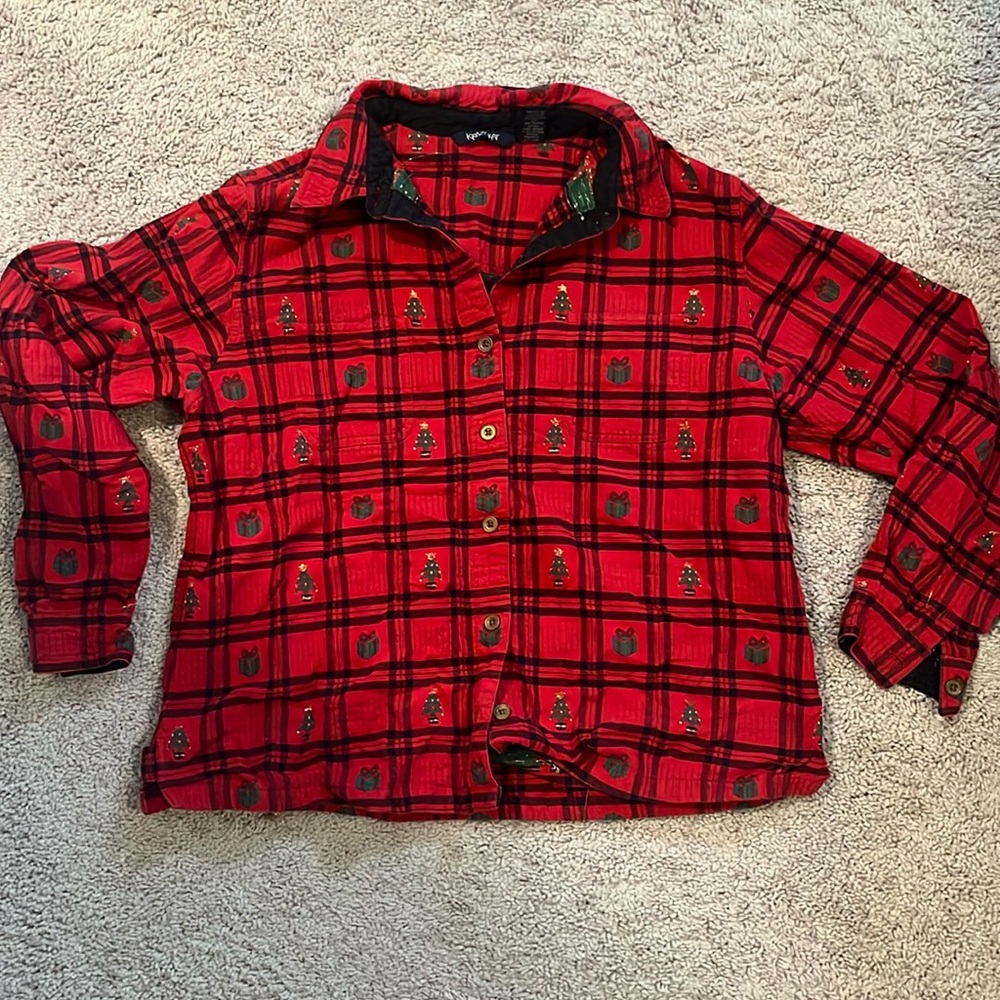 Christmas Flannel Shirt